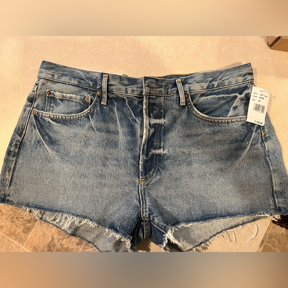 Agolde Parker shorts - size 31 - NWT